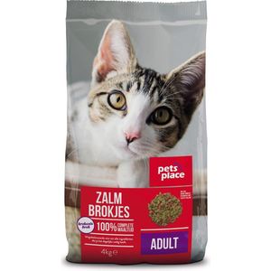 Pets Place Kat Adult - Kattenvoer - Zalm - 4 kg