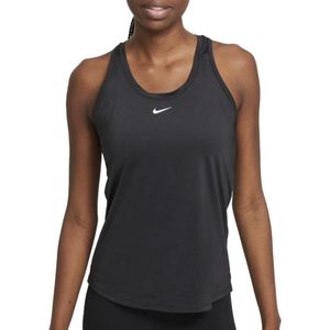 Nike Dri-FIT One Slim Fit Sporttop - Dames - Zwart - Maat XS