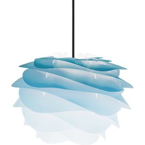 Umage Carmina Mini hanglamp azure blauw - met koordset zwart - Ø 32 cm
