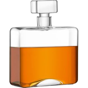 L.S.A. - Cask Whisky Karaf Rechthoekig 1 liter - Glas - Transparant