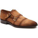 Melik Schoen Derby Sugero Cognac - Maat 44 - Heren - Nette schoenen