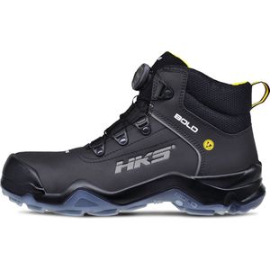 HKS Drive 1 VTP Boa S3 werkschoenen - veiligheidsschoenen - safety shoes - hoog - heren - composiet - zonder veters - antislip - ESD - lichtgewicht - Vegan - maat 47