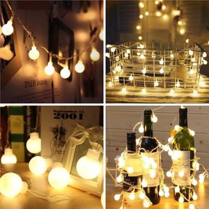 Lampjes Slinger - Fairy Lights - 10 Meter - 100 LED Lampjes - Warm Wit - Lichtslinger - Kerstverlichting - Sfeerverlichting Binnen - Tuinverlichting Lichtsnoer met usb-aansluiting