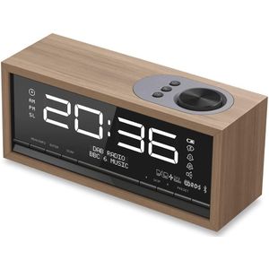 Wekkerradio DAB Plus - Digitale Klok - Dementieklok