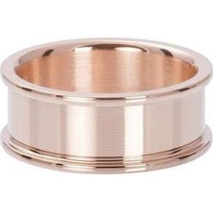 iXXXi -Basis ring - Rosegoudkleurig gekleurd - 8mm - maat 21