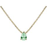 Karma Ketting Julia Ocean Green Goud