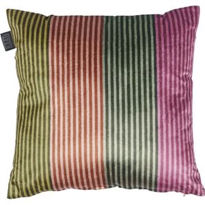 Kaat Amsterdam Sierkussen - Multi Gestreept Polyester - 43 x 43 cm - - 279750-43 x 43 cm