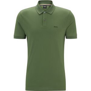 Boss Pallas Polo's & T-shirts Heren - Polo shirt - Groen - Maat S
