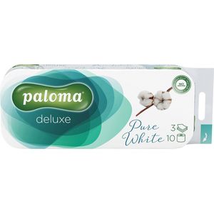 Paloma Toiletpapier Pure White 3-Laags 10 Rollen