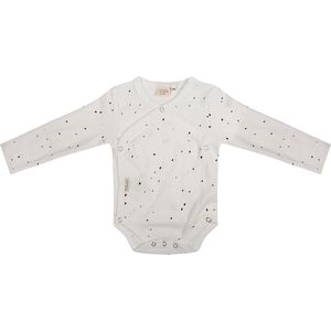 Romper Longsleeve Dots - Cloud Dancer