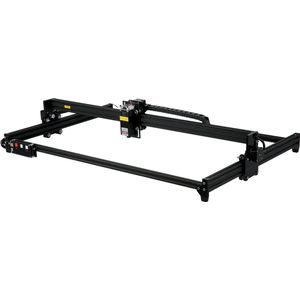 VEVOR 6 W Lasergraveermachine,Maximale Snelheid 6000 mm/min, ,Werkgebied 46 x 81 cm,met 0,02 mm Graveernauwkeurigheid,450 nm Graveren Frezen,Het volledig geanodiseerde structuurontwerp,voor Hout, Leer, Stof, Plastic, Acryl enz