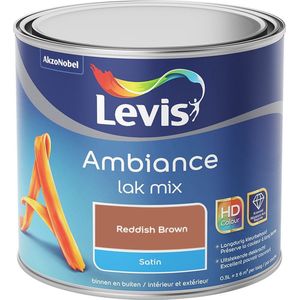 Levis Ambiance Lak Satin Mix - Reddish Brown - 0,5 L