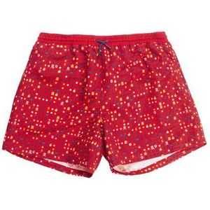 Zwemshort jongen rood 98