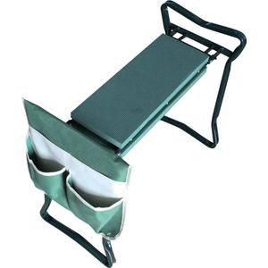 St. Helens Home & Garden - Tuinkrukje Kniebankje - Groen - Met kussen & Tasje