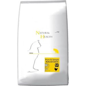 Natural Health Droogvoer NH Cat Chicken Reduced - 7,5KG