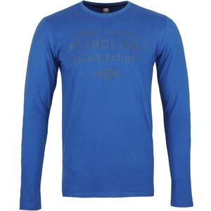 Petrol Industries Pullover Sweatshirt mit Rundhalsausschnitt und Logo