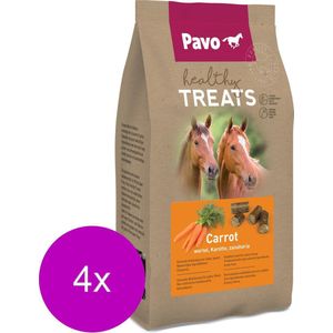 Pavo Healty Treats 1 kg - Paardensnack - 4 x Wortel