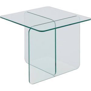 Goossens Davey Salontafel - Glas - 50 x 46 x 50 cm - Vierkant