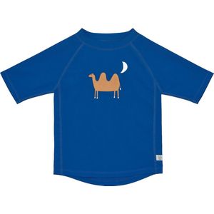 Lässig Splash & Fun Zwemshirt Rashguard Korte Mouw Camel blue, 13-18 maanden Maat 86