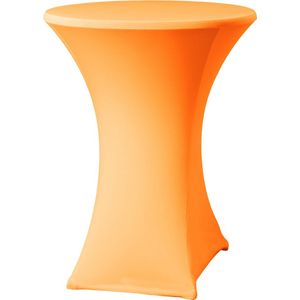 Statafelrok stretch Bistro D2 Ø80-85cm Oranje