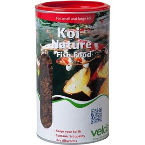 Velda Koi Nature Fish Food - 800 gr - 2500 ml - Visvoer