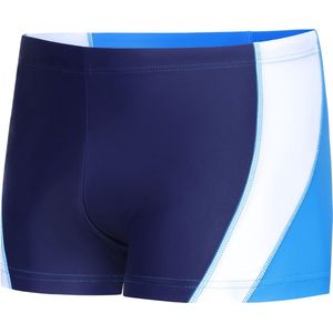 Ladeheid LA-LA40-171-SO Heren Zwembroek - Zwemshorts - sneldrogend - Koordsluiting - Polyester & Elastaan - Marineblauw/Wit/Blauw (171) - M