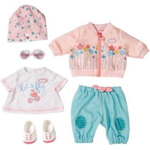 Baby Annabell Active Deluxe Fietsset Outfit - Poppenkleding 43 cm