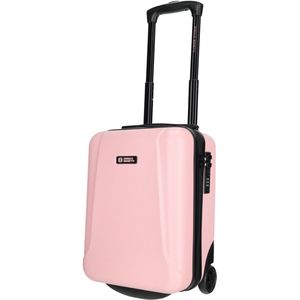 Enrico Benetti Handbagage koffer / Underseater / Trolley 40 x 28 x 20 cm - Edmonton - Roze