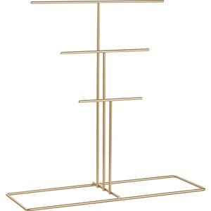 Asir - Sieradenstandaard Organisator - Goud - 41 x 40 x 15 cm