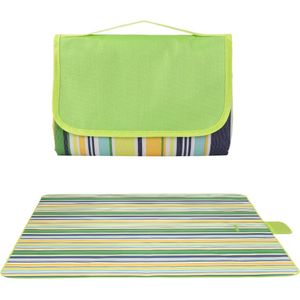 Grote waterdichte picknickdeken 200 x 200 cm - opvouwbaar buitentapijt voor buitenactiviteiten