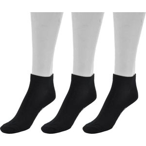 Lotto Sneaker Socks Ladies 3pack - Sportsokken -  Dames - Maat 36 - 42 - Zwart;Diverse Kleuren