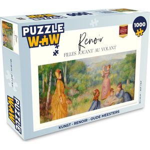 Puzzel Kunst - Renoir - Oude meesters - Legpuzzel - Puzzel 1000 stukjes volwassenen