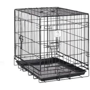 Benchlade zwart voor in de bench - Dierenverblijf