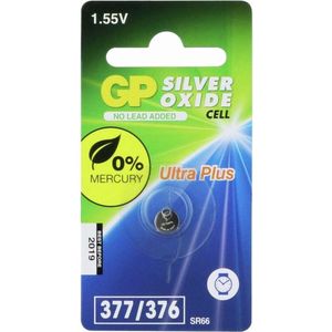 GP Batteries - GP Batteries Gp Knoopcel Zilver D377/sr66 - 30 Dagen Niet Goed Geld Terug