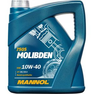 Mannol Molibden 10W40 semi synthetische motorolie 4 liter