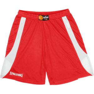 Spalding Jam Basketbalshort Heren - Rood / Wit | Maat: 3XL