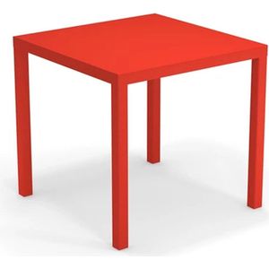 Emu Nova tafel 80x80cm scarlet red