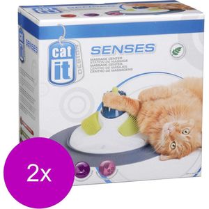 Catit Senses Massage - Kattenspeelgoed - 2 x per stuk