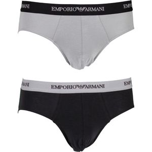 Emporio Armani 111321-cc717 Boxers - Veelkleurig - Elastisch Katoen - Set van 2