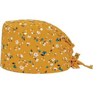 MyScrubs - Scrub Cap Yellow Flowers