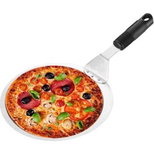 Goodivery ® Prachtige Roestvrijstalen Pizzaschep met Ergonomische Lange Handgreep voor Meerdere Toepassingen