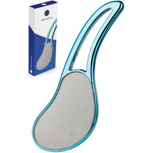 LifeWise Eeltrasp - Nanoglas - Hygiënisch - Afwasbaar - Eeltverwijderaar - Voetvijl - Blauw