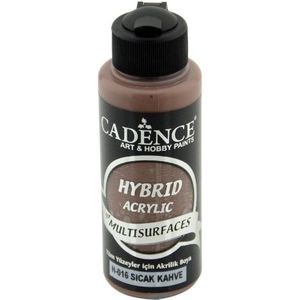 Acrylverf - Multisurface Paint - Warm Brown - Cadence Hybrid - 120 ml