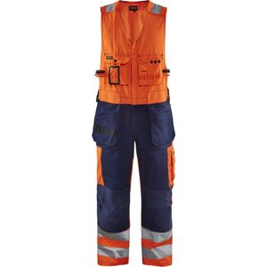 Blaklader Amerikaanse overall High Vis 2653-1804 - High Vis Oranje/Marineblauw - D112