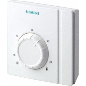 Siemens Ruimtethermostaat H9.7xB9.6xD3.6cm Wit