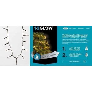 Kerstverlichting 1-2 glow 240cm 283xLED