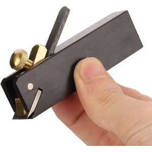 Mini Ebony Wood Planer for DIY Woodworking - Hand Tool for Wood Cutting