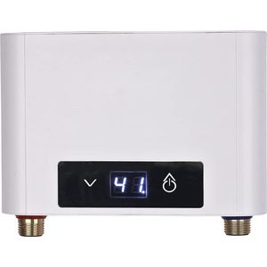Tankloze Mini Doorstroomboiler met Groot LED-Display - Instante Warmwateroplossing voor Badkamer en Keuken (5500W)