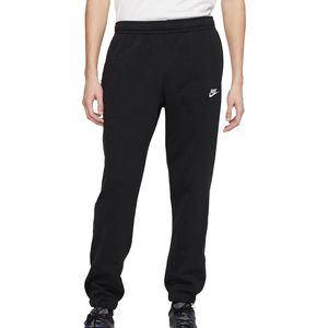 Nike Nsw Club Pant Cf Bb Heren Sportbroek - Black/Black/(White) - Maat S