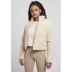 Urban Classics - Corduroy Gewatteerd jack - 4XL - Creme